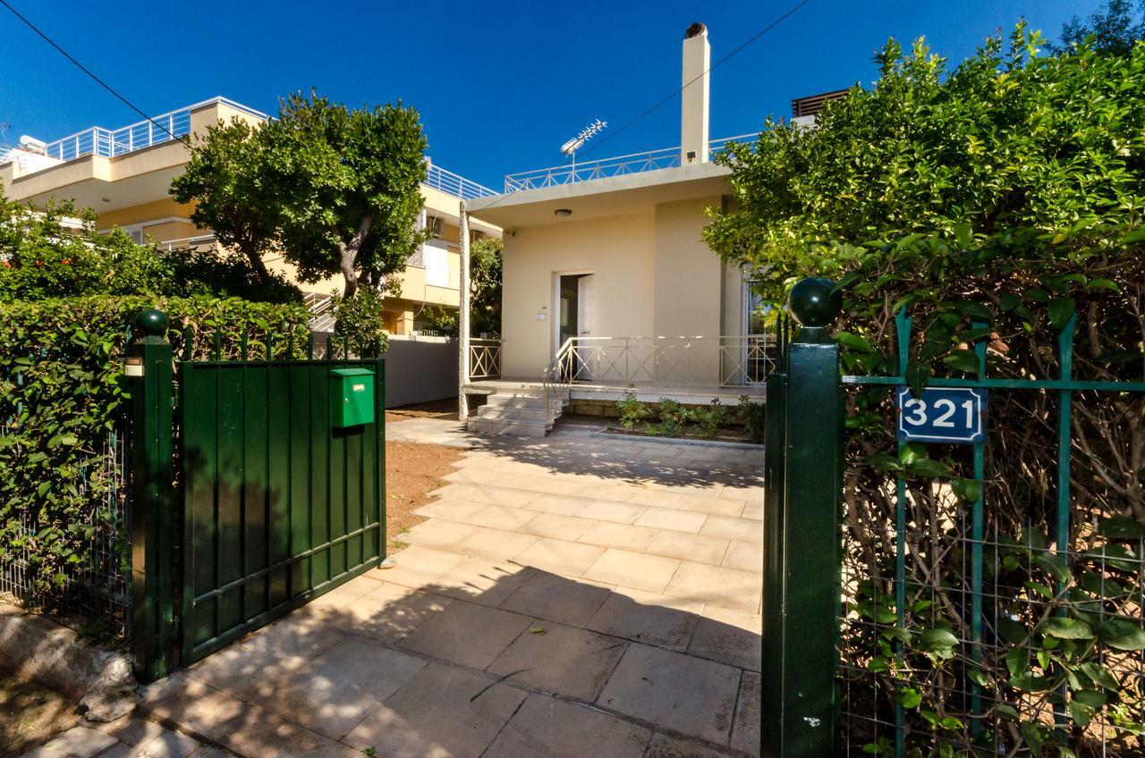 Ferienwohnung Aquarius - Glyfada Detached House Athen Exterior foto