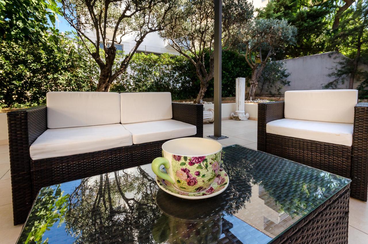 Ferienwohnung Aquarius - Glyfada Detached House Athen Exterior foto