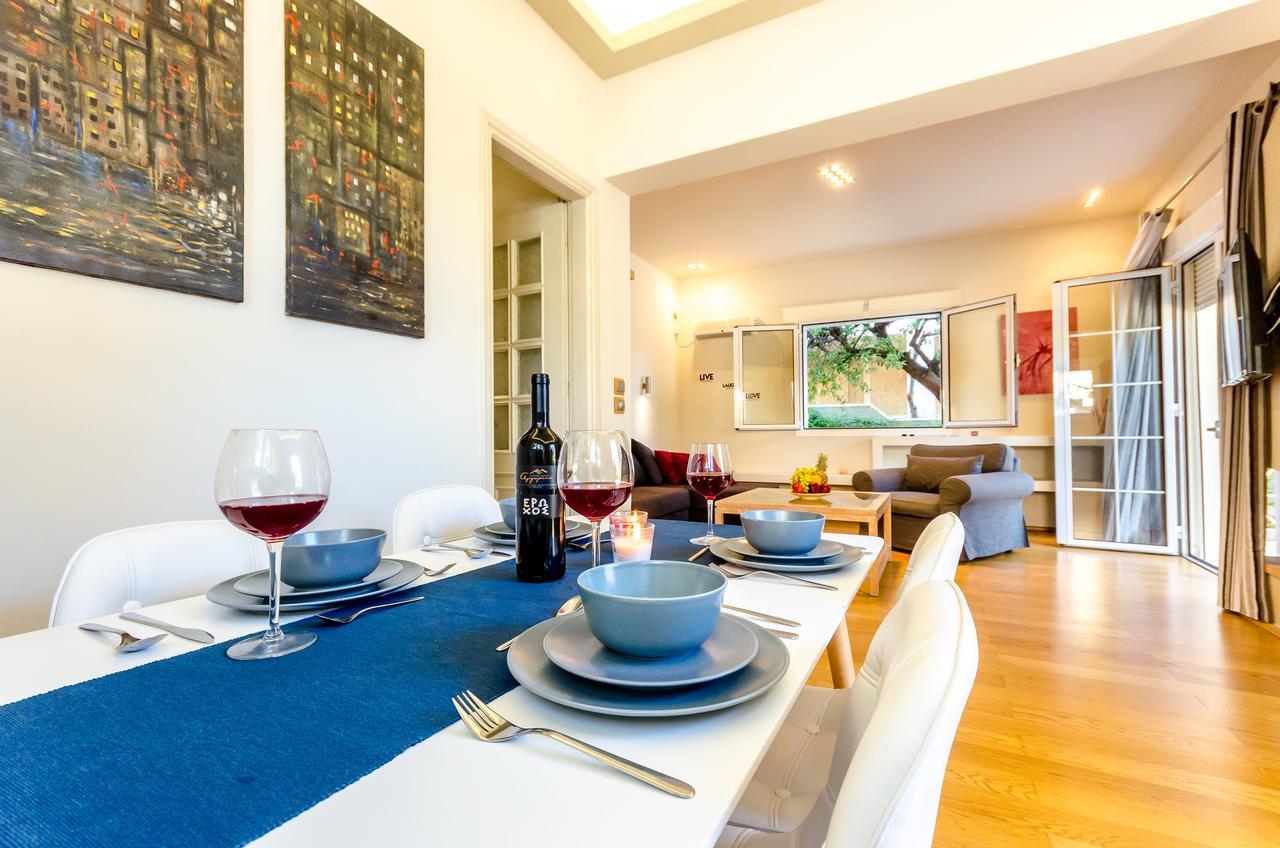 Ferienwohnung Aquarius - Glyfada Detached House Athen Exterior foto