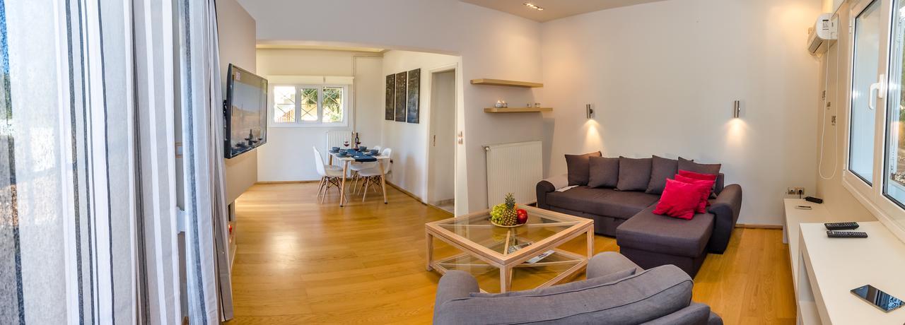 Ferienwohnung Aquarius - Glyfada Detached House Athen Exterior foto